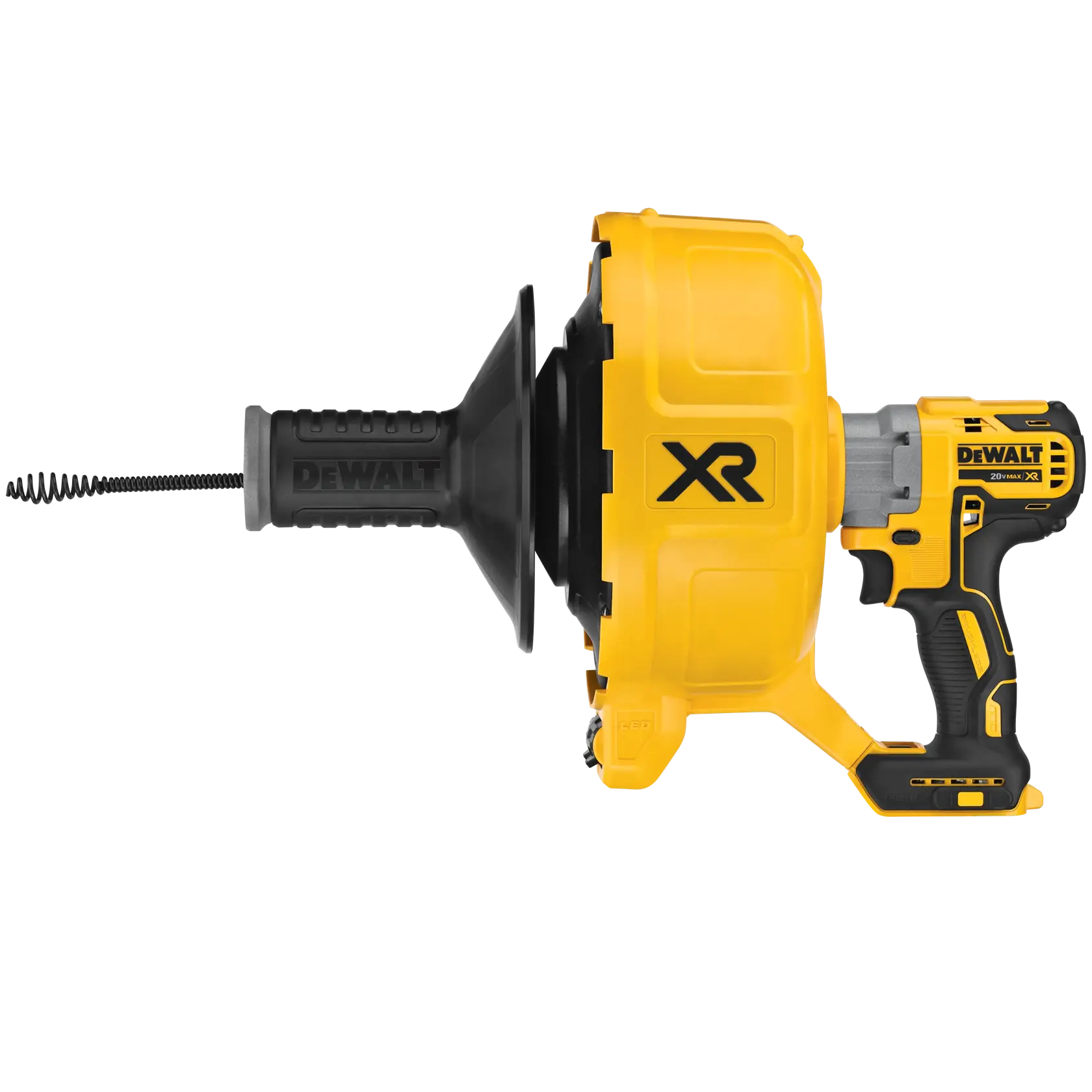 DEWALT Drain Snake DCD200B 5 16 Inch Cordless Plumbing Auger (20V Brus
