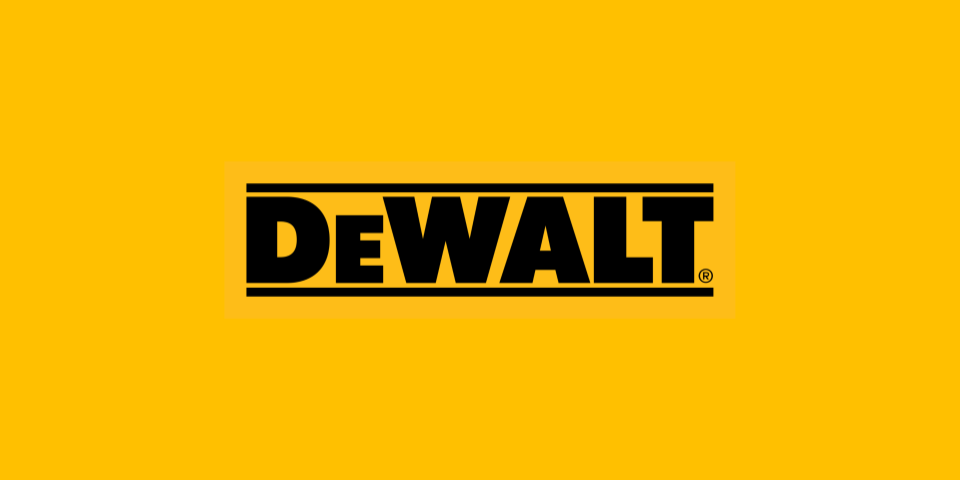image of dewalt brand logo