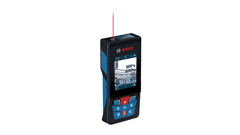 Bosch Outdoor 400 Ft. Connected Lithium-Ion Laser Measure with – 1 Top Tools