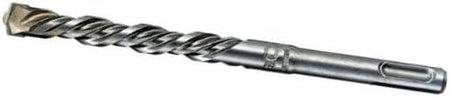 Bosch SDS-plus® Bulldog™ Rotary Hammer Bits with 4-cutter head and 4-flute design for reinforced concrete drilling.