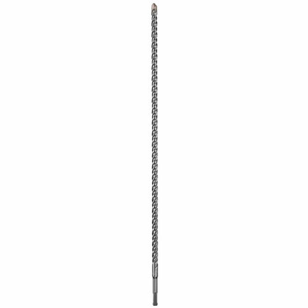 Bosch SDS-plus® Bulldog™ Rotary Hammer Bits long drill bit with 4-cutter head and tough tungsten carbide tip