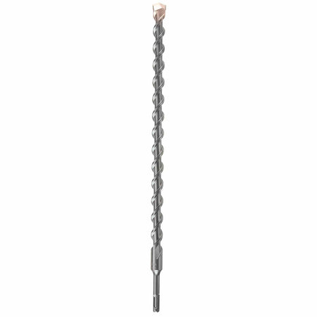 Bosch SDS-plus® Bulldog™ Rotary Hammer Bits with tungsten carbide tip and 4-flute design for durable rebar drilling.