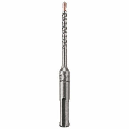 Bosch SDS-plus Bulldog Rotary Hammer Bit with 4-cutter head and tungsten carbide for reinforced concrete drilling