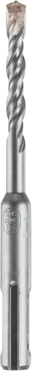 Bosch SDS-plus® Bulldog™ Rotary Hammer Bits with 4-cutter head and 4-flute design for reinforced concrete drilling.