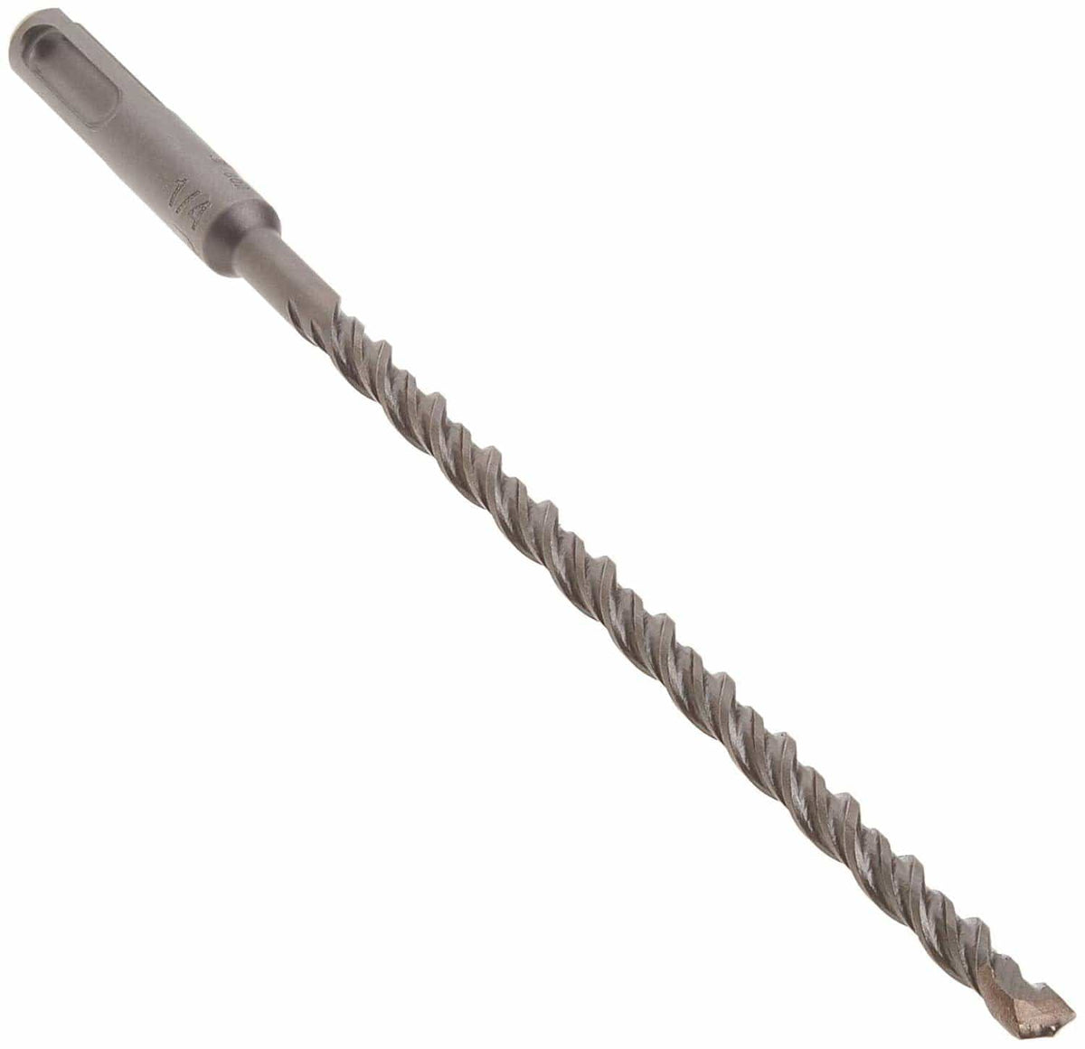 Bosch SDS-plus® Bulldog™ Rotary Hammer Bits with tungsten carbide tip and 4-cutter head for reinforced concrete drilling.