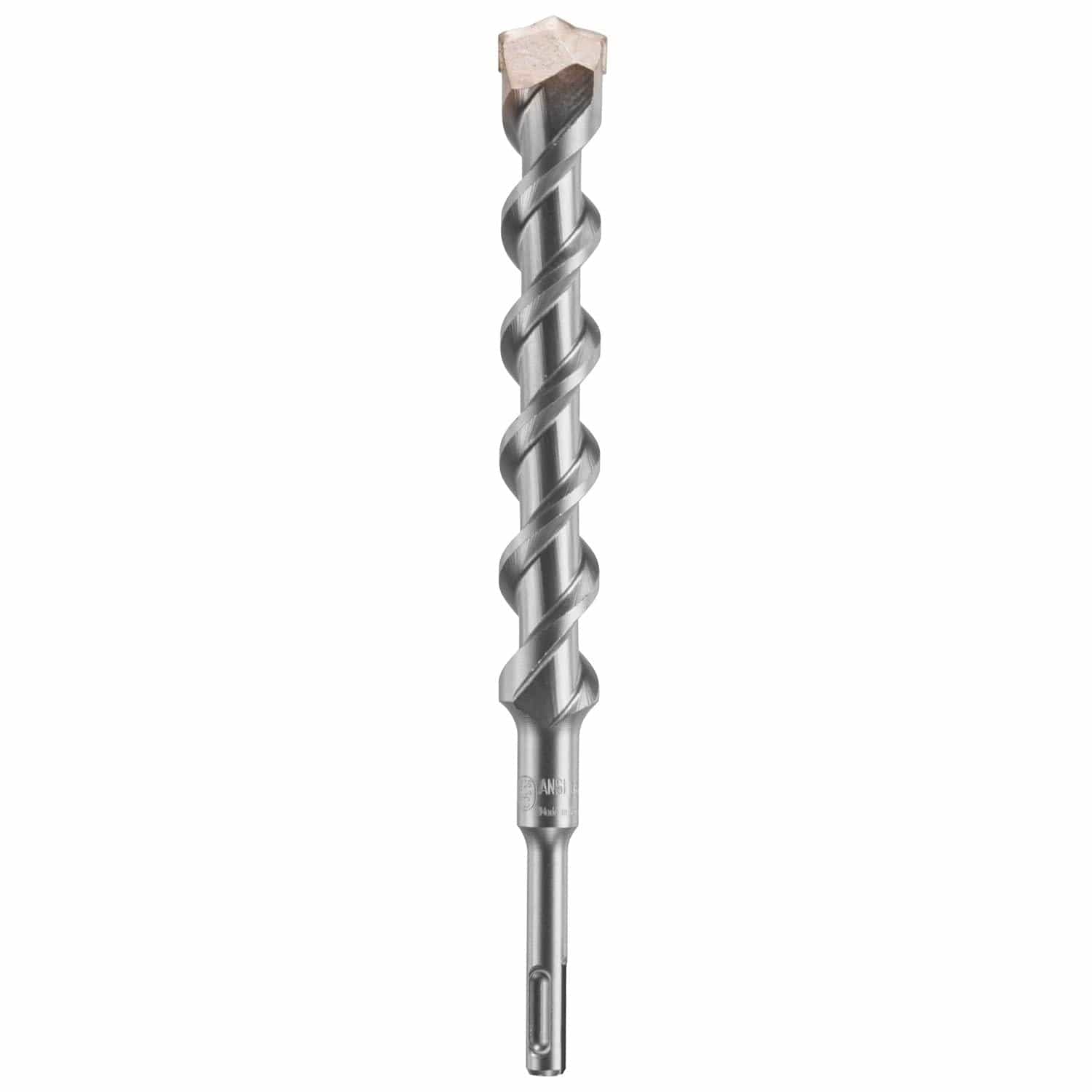 Bosch SDS-plus® Bulldog™ Rotary Hammer Bits with 4-cutter head and tungsten carbide tip for drilling reinforced concrete