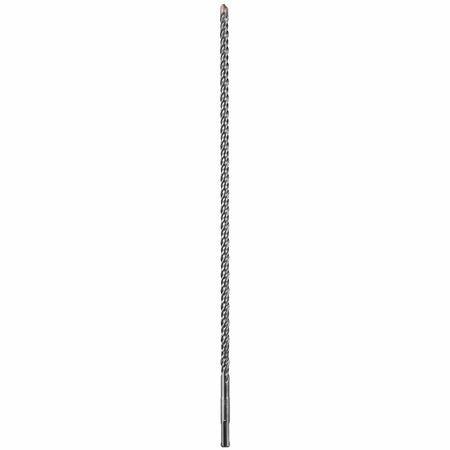 Bosch SDS-plus® Bulldog™ Rotary Hammer Bits long drill bit with tungsten carbide tip for reinforced concrete drilling.