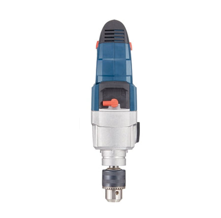 Top-down view of the Bosch HD18-2 hammer drill showing the mode selector switch on the top of the gear housing.