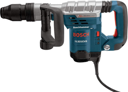 A side profile studio shot of the Bosch 11321EVS SDS-max demolition hammer.