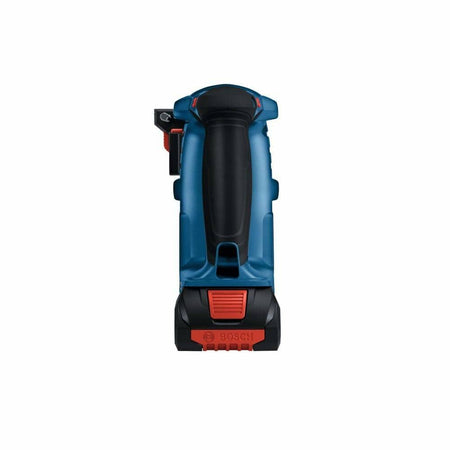 Rear view of the Bosch 18V Rotary Hammer handle, showing the ergonomic grip design and the attachment point for the CORE18V battery.