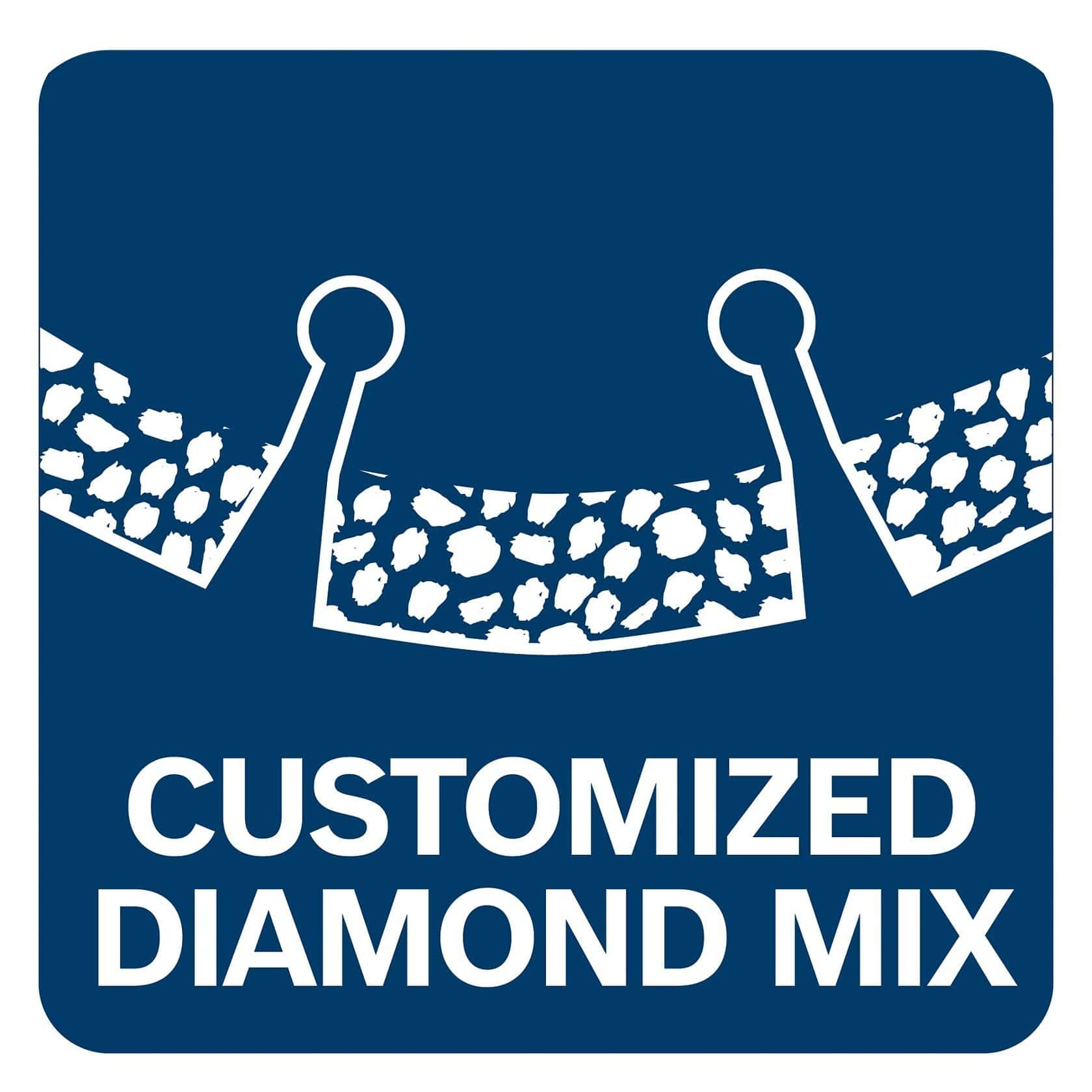 BOSCH DB766P 7 in. Specialized Turbo Rim Diamond Blade with customized diamond mix for fast wet/dry cutting.