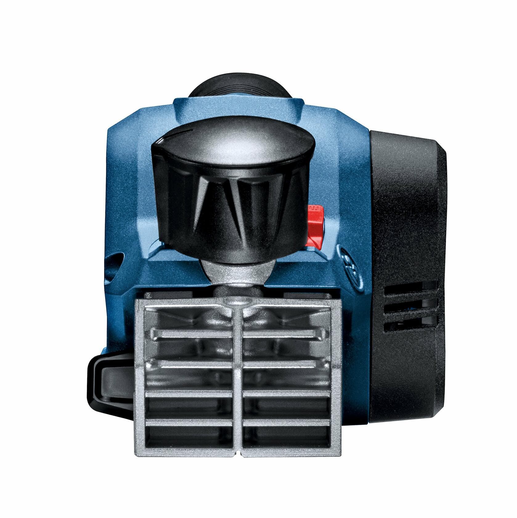 Bosch GHO12V-08N 12V Max Cordless Brushless Planer front view with compact design for trimming and finishing tasks