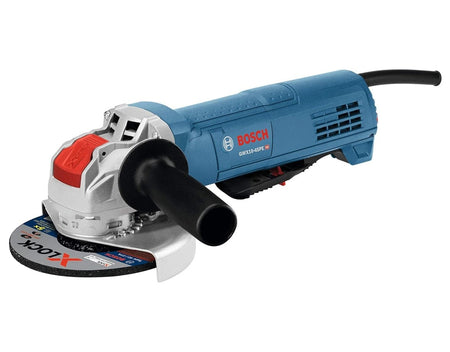 Bosch angle grinder on a white background