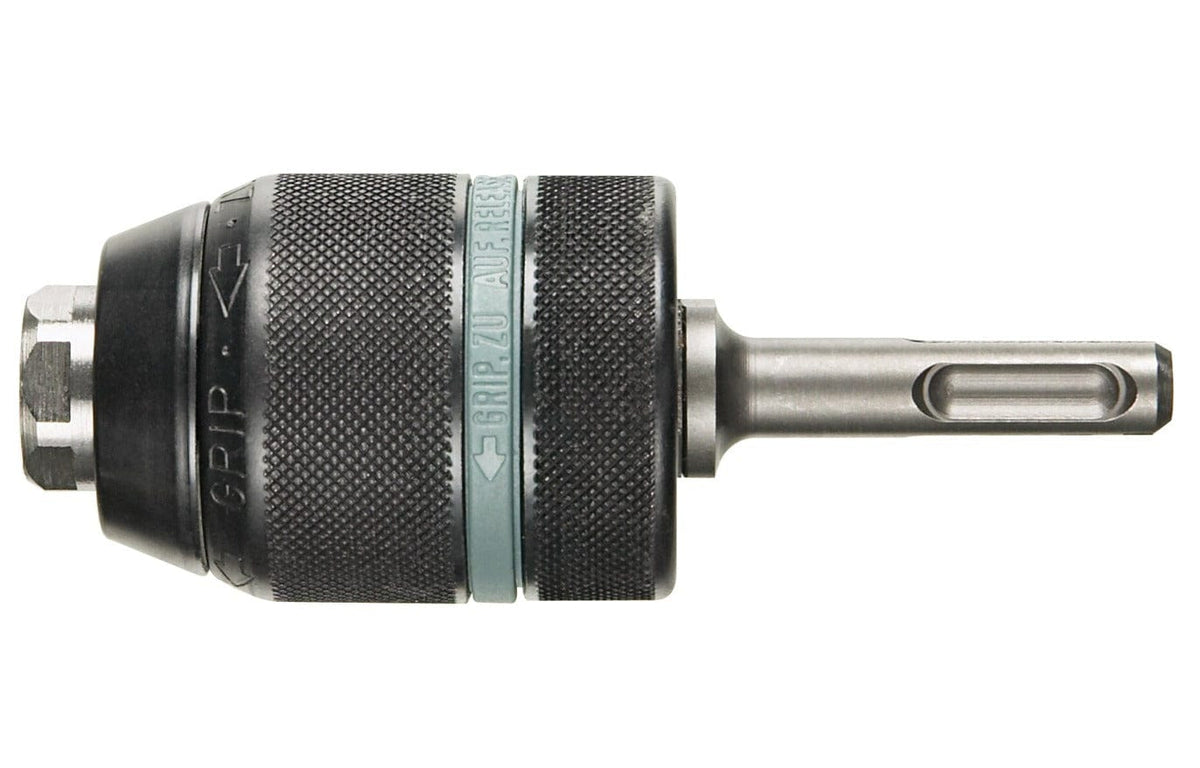 Side profile view of the HA3JAW adapter showing the locking mechanism collar and the full length of the connecting shank.