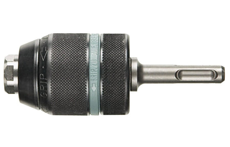 Side profile view of the HA3JAW adapter showing the locking mechanism collar and the full length of the connecting shank.