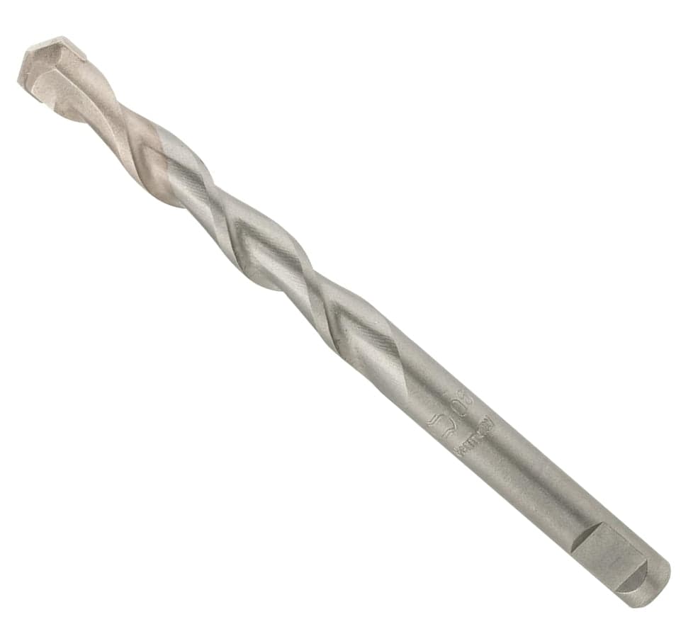 Studio shot of the Bosch HC88 centering pin for SDS-max core bits, featuring a carbide tip and a spiral flute design on a white background.