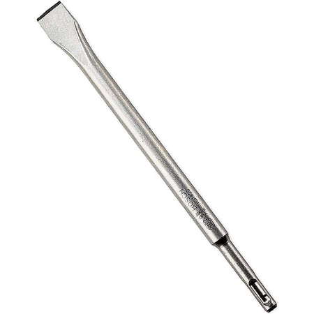 Bosch HS1420 SDS-Plus Bulldog hammer steel 10-inch demolition chisel bit crafted from heavy-duty alloy steel for concrete and masonry work.