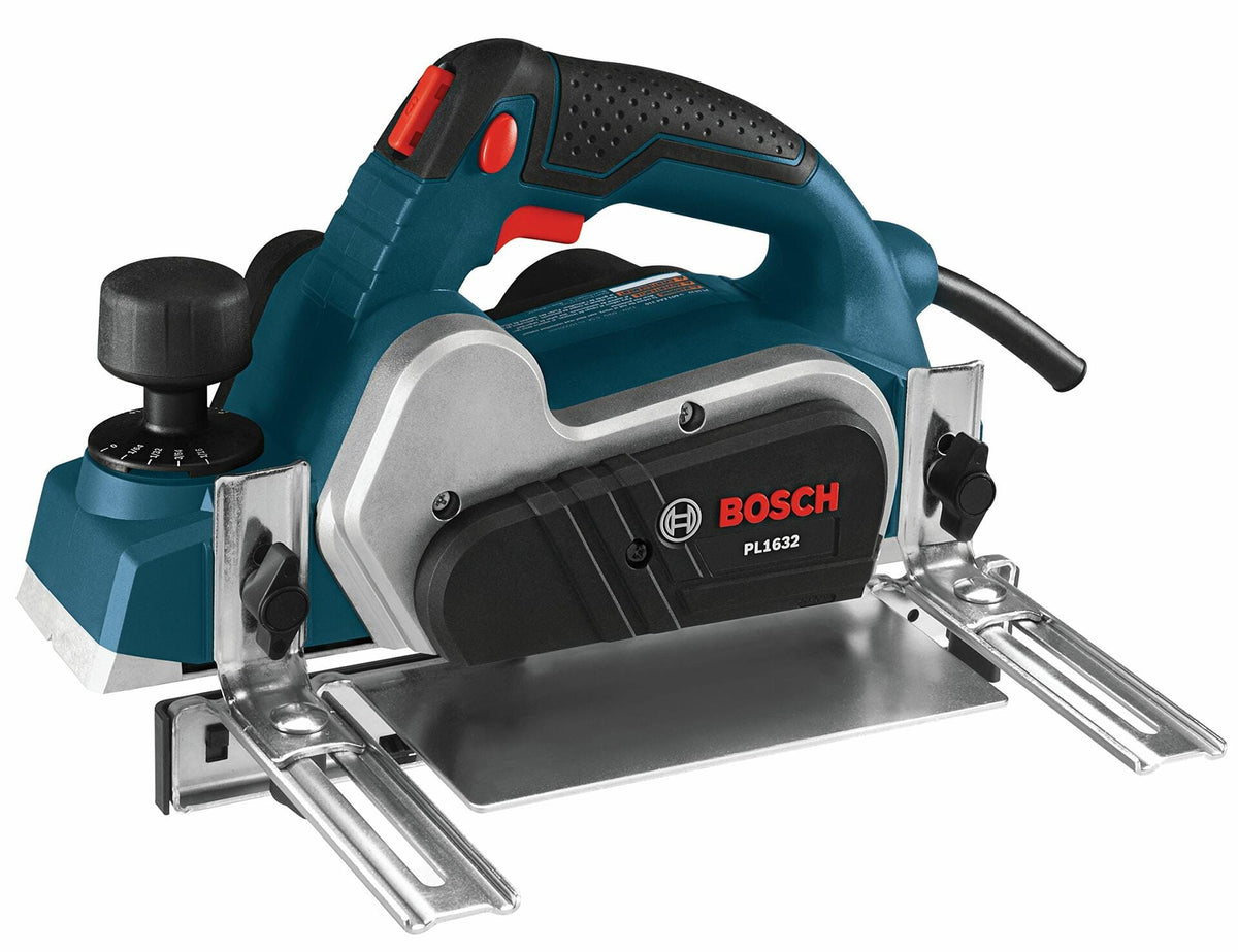Bosch PL1632 3-1/4 Inch Corded Planer with 6.5 Amp Motor and Dual-Mount Fence for Precision Trimming