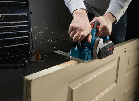 Bosch PL1632 3-1/4 Inch Corded Planer with 6.5 Amp Motor and Dual-Mount Fence for Precision Door Trimming