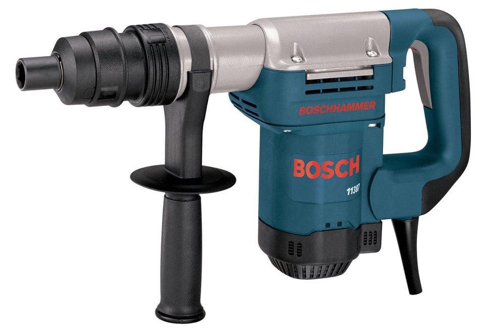 Bosch Reconditioned 10 Amp Demolition Hammer with 2800 BPM, Round Hex Bit Holder, Vario-Lock, and 360° Handle for Concrete Chiseling