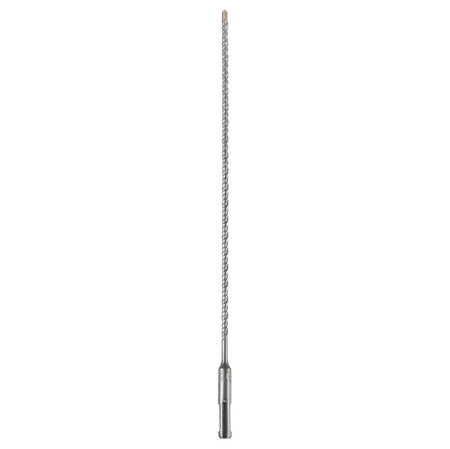 Bosch SDS-plus® Bulldog™ Rotary Hammer Bits with 4-cutter head and 4-flute design for durable concrete drilling