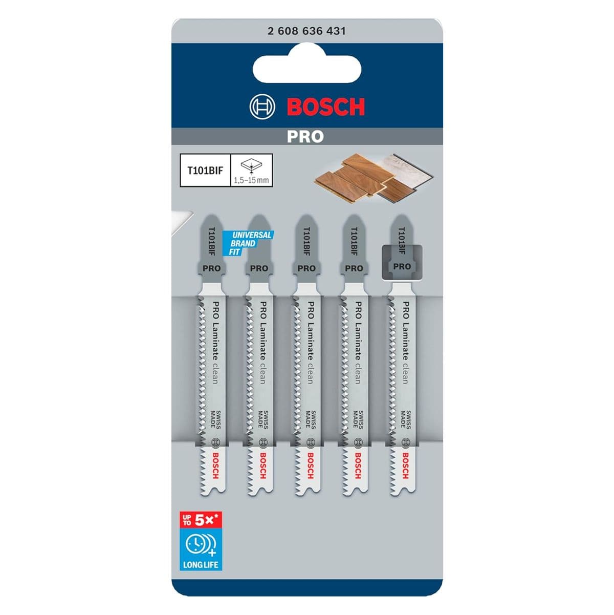 Bosch T101BIF 5 Pack T Shank Jig Saw Blades T101BIF 3 1 4 Inch 14 TPI bosch-t101bif-5-pack-t-shank-jig-saw-blades-t101bif-3-1-4-inch-14-tpi
