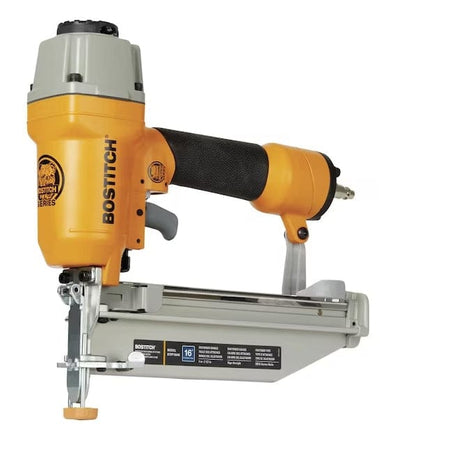 A three-quarter profile studio shot of the Bostitch BTFP1664K 16-gauge finish nailer.