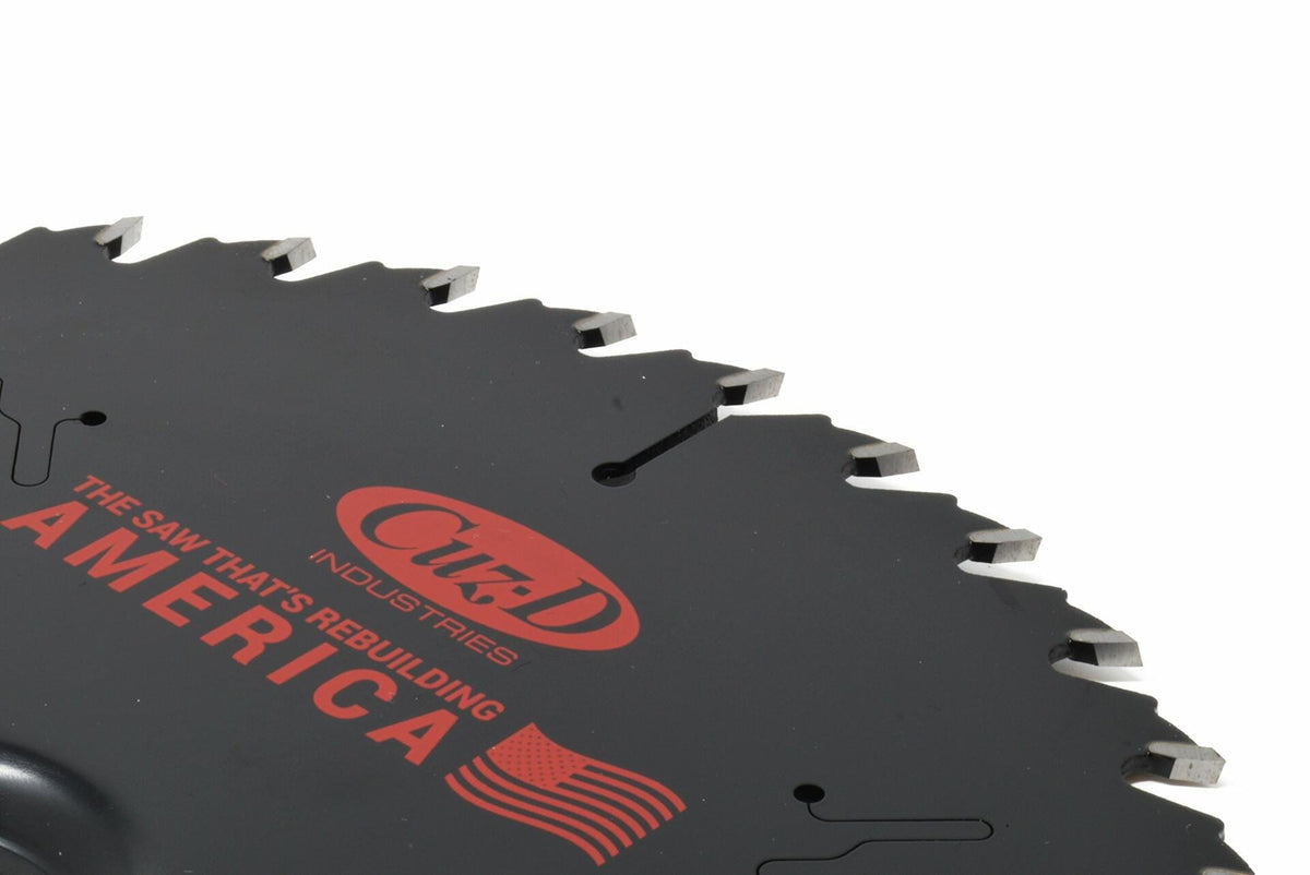 CUZ-D INDUSTRIES CARBIDE TIP SAW BLADE 40 Tooth 8.5 Inch Non-Stick Circular Saw Wheel for Wood Cutting