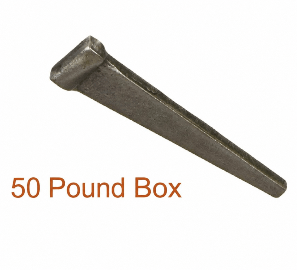 Kratos Cut Masonry Nails CUT8 2-1/2 Inch (2-1/2 in 8D Hardened Steel Smooth Shank Blunt Point Structural Anchoring Wood To Masonry)