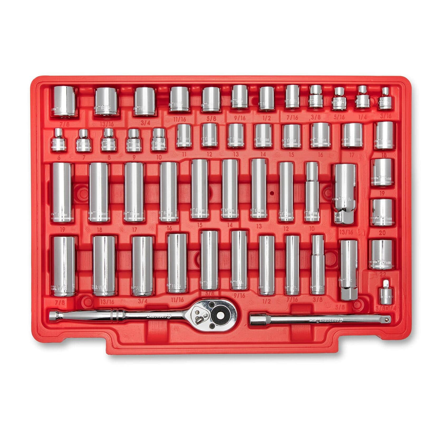 Crescent CTK229C 229 Piece Pro Mechanics Hand Tool Set with 1/4 3
