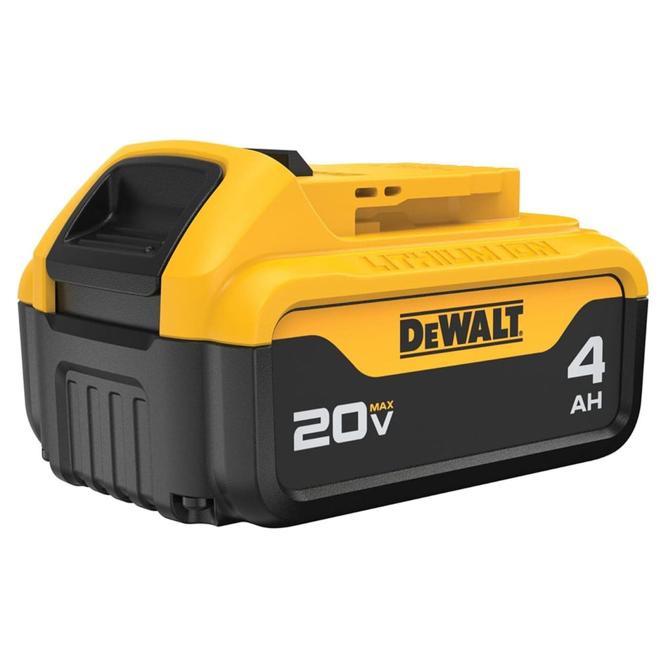 DEWALT 20V MAX 4.0Ah Premium Lithium Ion Battery DCB204 High Capacity Replacement Power Pack with LED Fuel Gauge for Cordless Drills Sanders and Saws