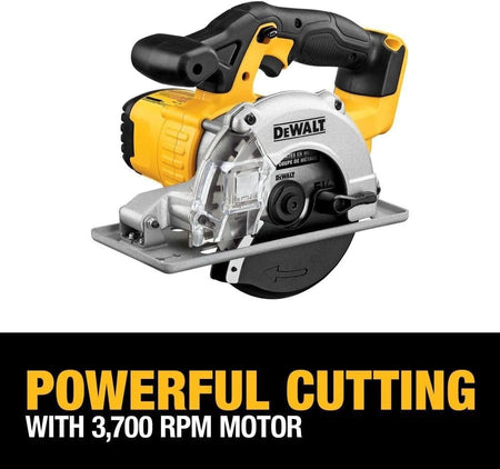Xerg2V53cAw94eF8WJTpq.jpeg
DEWALT circular saw with visible branding and blade guard, featuring text overlay that reads “POWERFUL CUTTING WITH 3,700 RPM MOTOR.”
