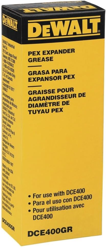 DEWALT Cordless PEX Expansion Tool DCE400D1 20V MAX Tube Expander