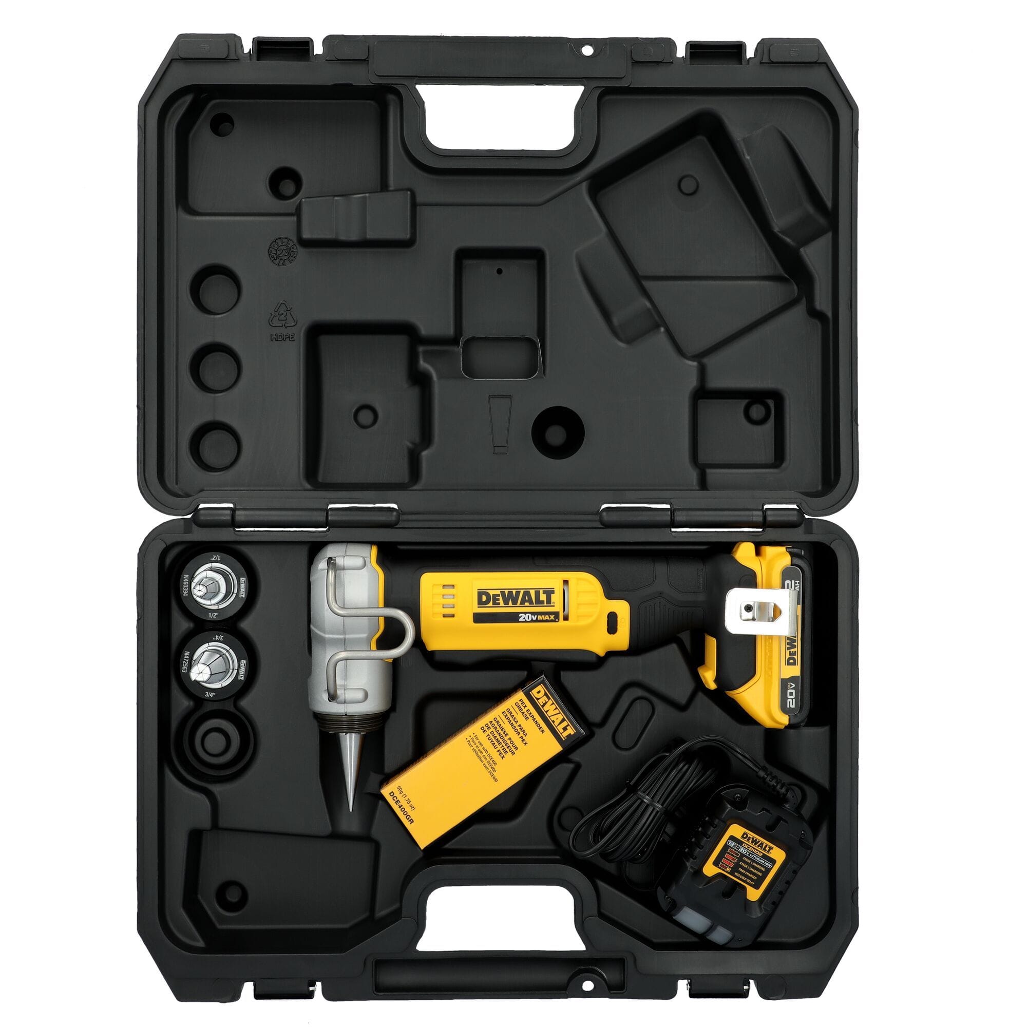DEWALT Cordless PEX Expansion Tool DCE400D1 20V MAX Tube Expander