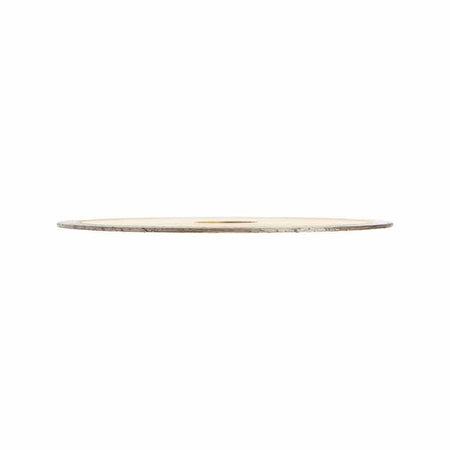 DEWALT Diamond Blade for Porcelain Tile Wet/Dry 4-1/2-Inch DW4765 thin cutting blade side view