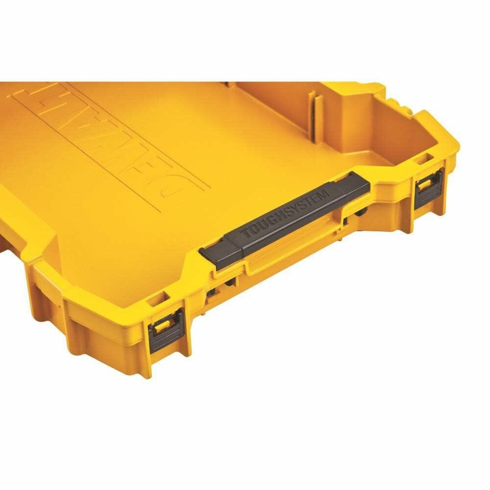 DEWALT TOUGHSYSTEM 2.0 Shallow Stacking Organizer Tray DWST08110 with lift-out design for toolboxes