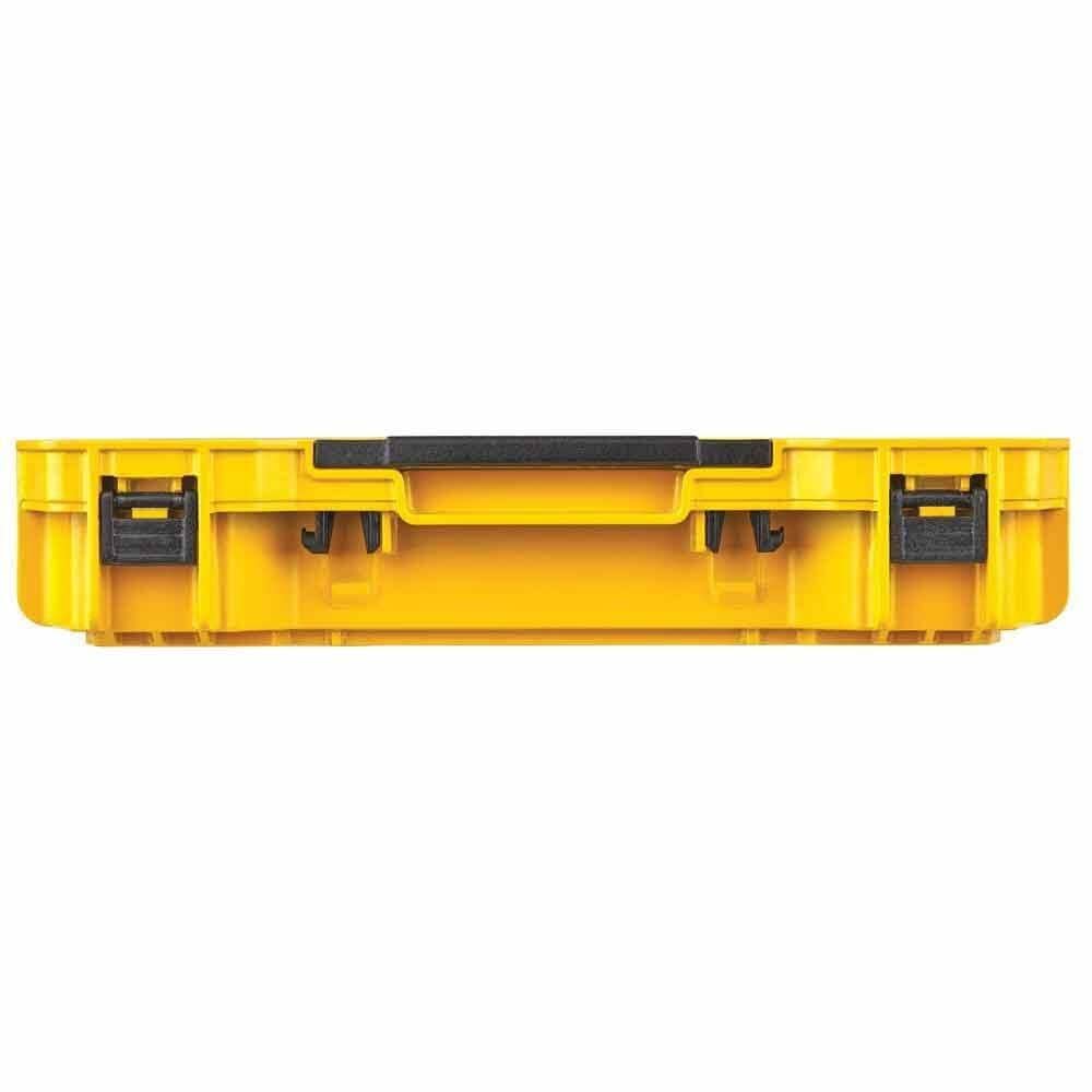 DEWALT TOUGHSYSTEM 2.0 Shallow Stacking Organizer Tray with lift-out design for efficient toolbox organization