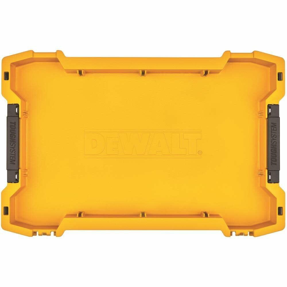 DEWALT TOUGHSYSTEM 2.0 Shallow Stacking Organizer Tray DWST08110 for toolbox storage and tool organization