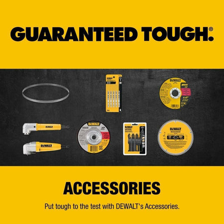 DEWALT 4-1/2 x 3/32 x 5/8-11 XP T27 Cut Notch Abrasive Wheel with Aluminum Oxide and Zirconia Alumina blend.