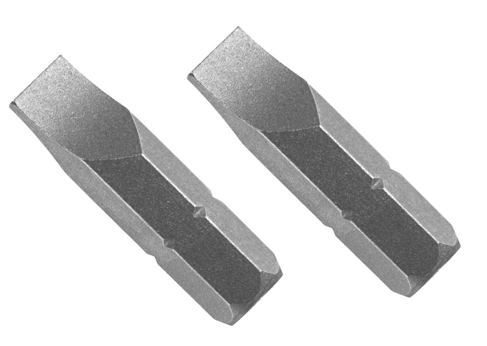 Diablo DSL8101P2 Slotted SL8-10 Drive Bits 1 Inch Impact Strong 1/4 Inch Hex Shank for Cordless Drill Drivers 50X Longer Life 2 Pack