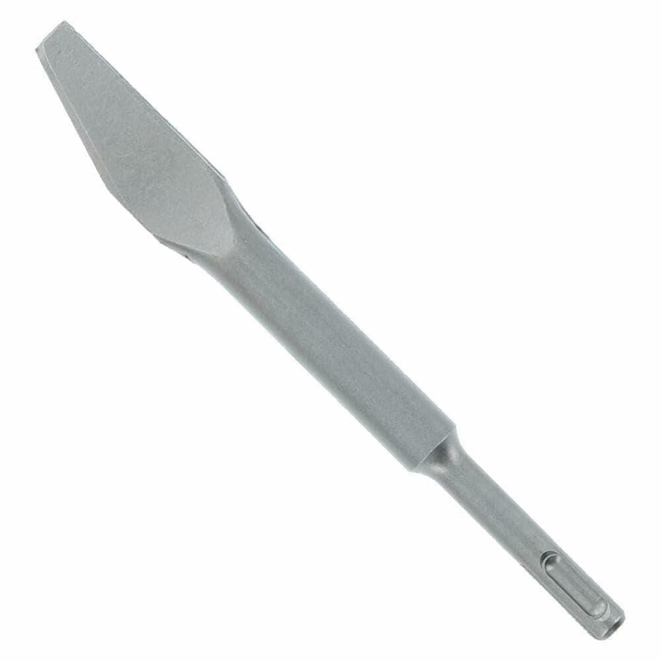 Metal chisel on a white background
