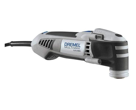 A side profile studio shot of the Dremel Multi-Max MM40 oscillating tool.