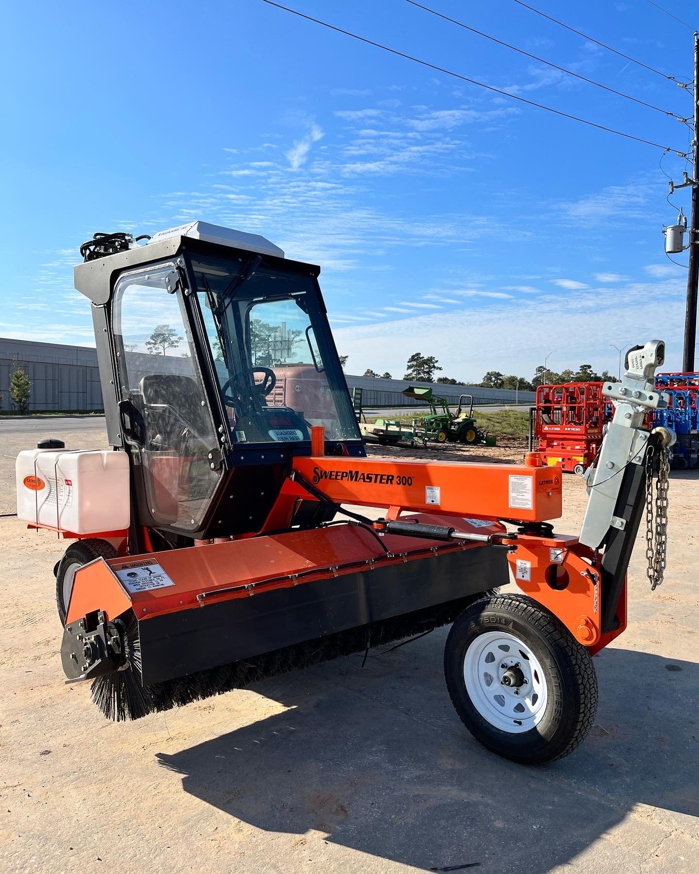 LayMor SweepMaster 300 Closed Cab Street Sweeper with Kubota D1105 Eng 6