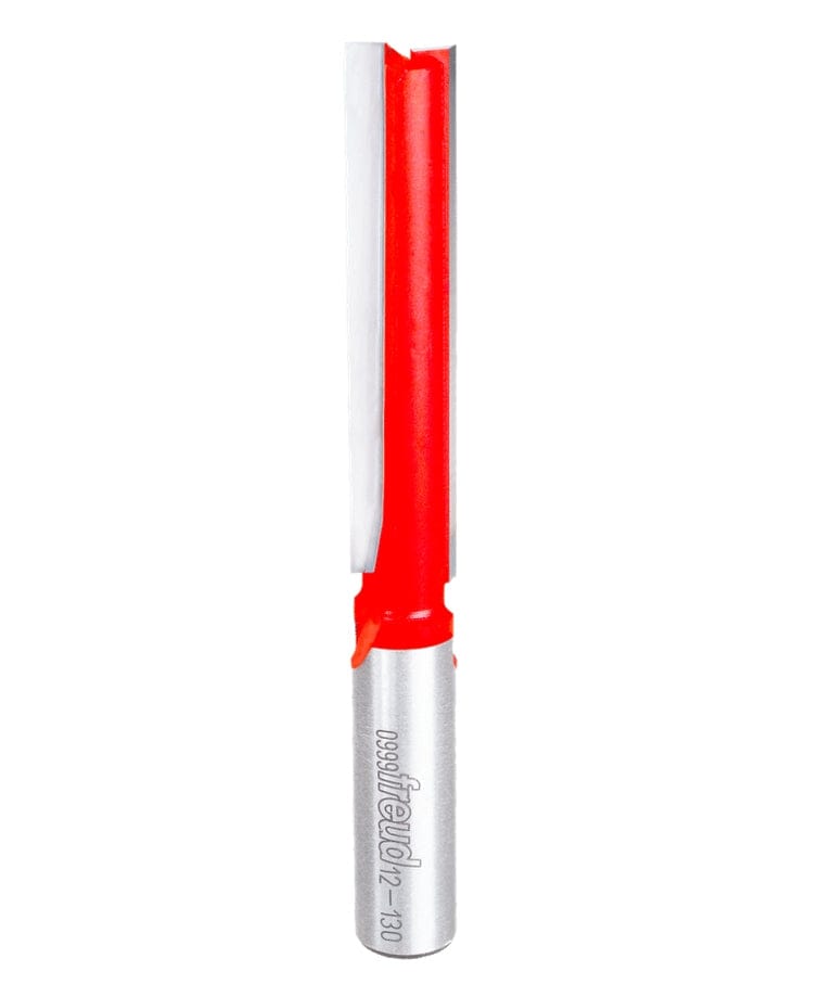 Freud 12-130T 1/2 Inch Double Flute Straight Router Bit 1/2 Inch Shank ...