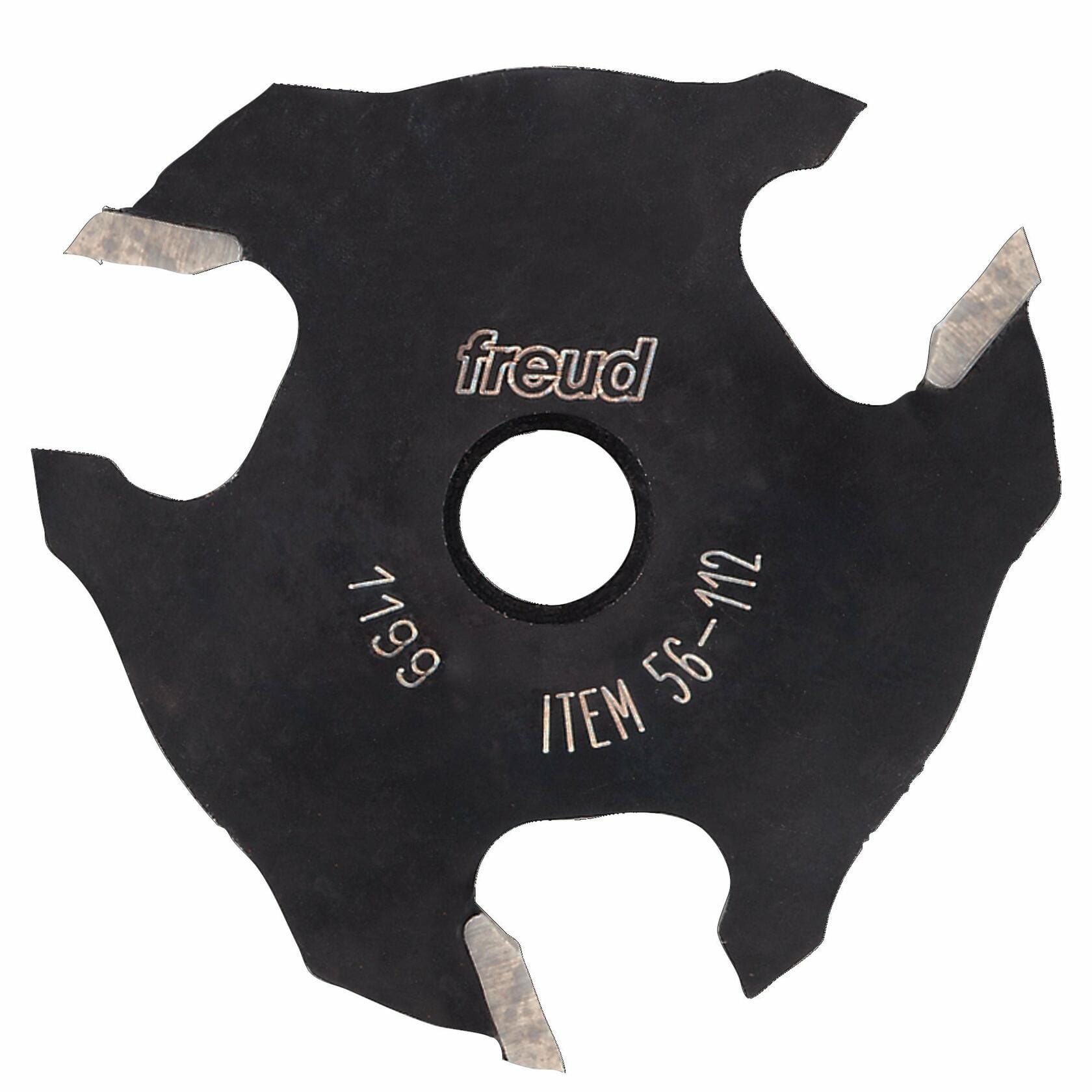Freud 1/4" Slot Three Wing Slotting Cutter 2" Diameter TiCo Carbide for T-Moldings and Grooves