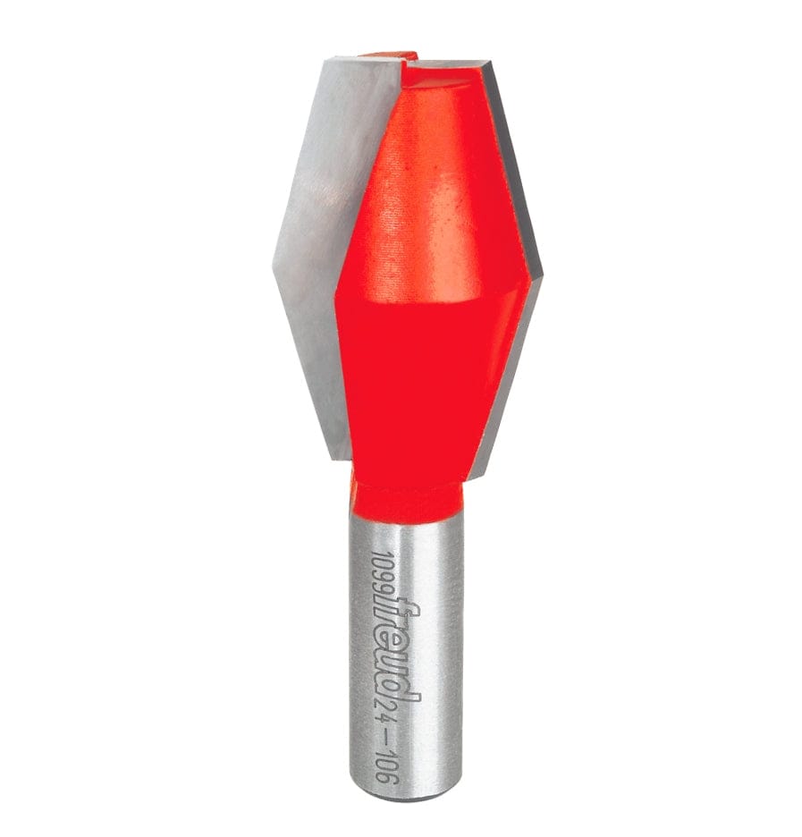 Spline Router Bit Freud 24-106 1-1/8 Inch Butterfly Spline Router Bit 1/2 Inch Shank Car ...