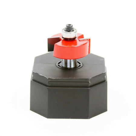Freud 32-524 1/2-Inch Shank Rabbeting Router Bit with interchangeable bearings for multiple cut depths and flush trimming