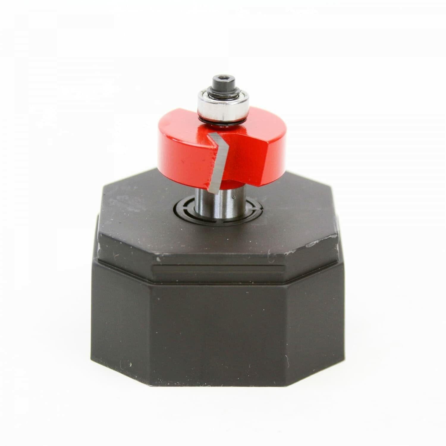 Freud 32-524 1/2-Inch Shank Rabbeting Router Bit with bearing for adjustable cut depths and flush trimming tasks