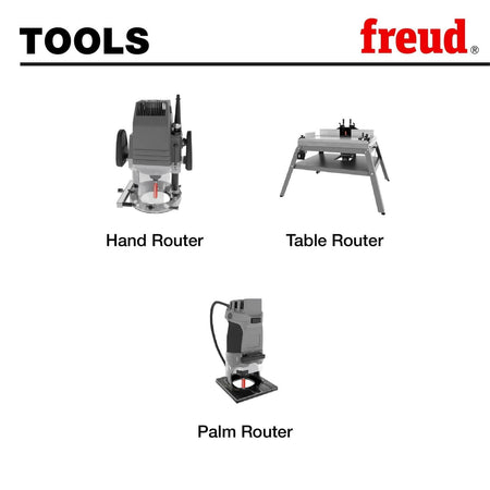 Freud_3_8_Inch_Radius_Cove_Router_Bit_1_4_Inch_Shank_30-104_for_Decorative_Edging_Millwork_and_Furniture_TiCo_Carbide 5.jpg

The Freud 30-104 cove bit in its clear and red retail packaging, showing the 3/8-inch radius and 1/4-inch shank size.

Freud_3_8_Inch_Radius_Cove_Rout3er_Bit_1_4_Inch_Shank_30-104_for_Decorative_Edging_Millwork_and_Furniture_TiCo_Carbide.jpg

A diagram illustrating the materials the Freud bit can cut: veneered plywood, hardwoods, softwoods, and composites.

Freud_3_8_Inch_Radius_Cove_