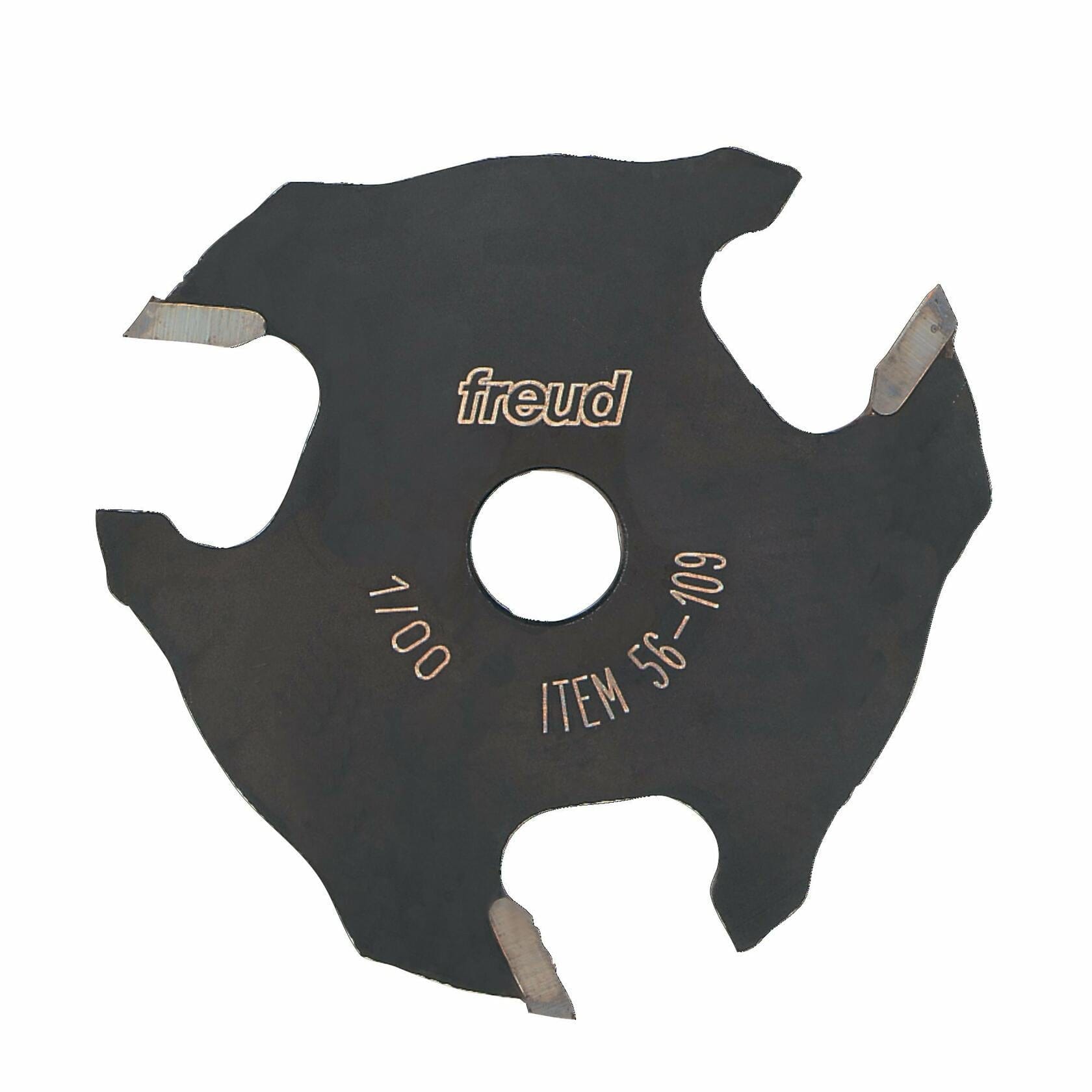 Freud 56-109 3-Wing Slotting Cutter 5/32 Inch Slot 2 Inch Diameter 5/16 Inch Bore for Woodworking and T-Moldings